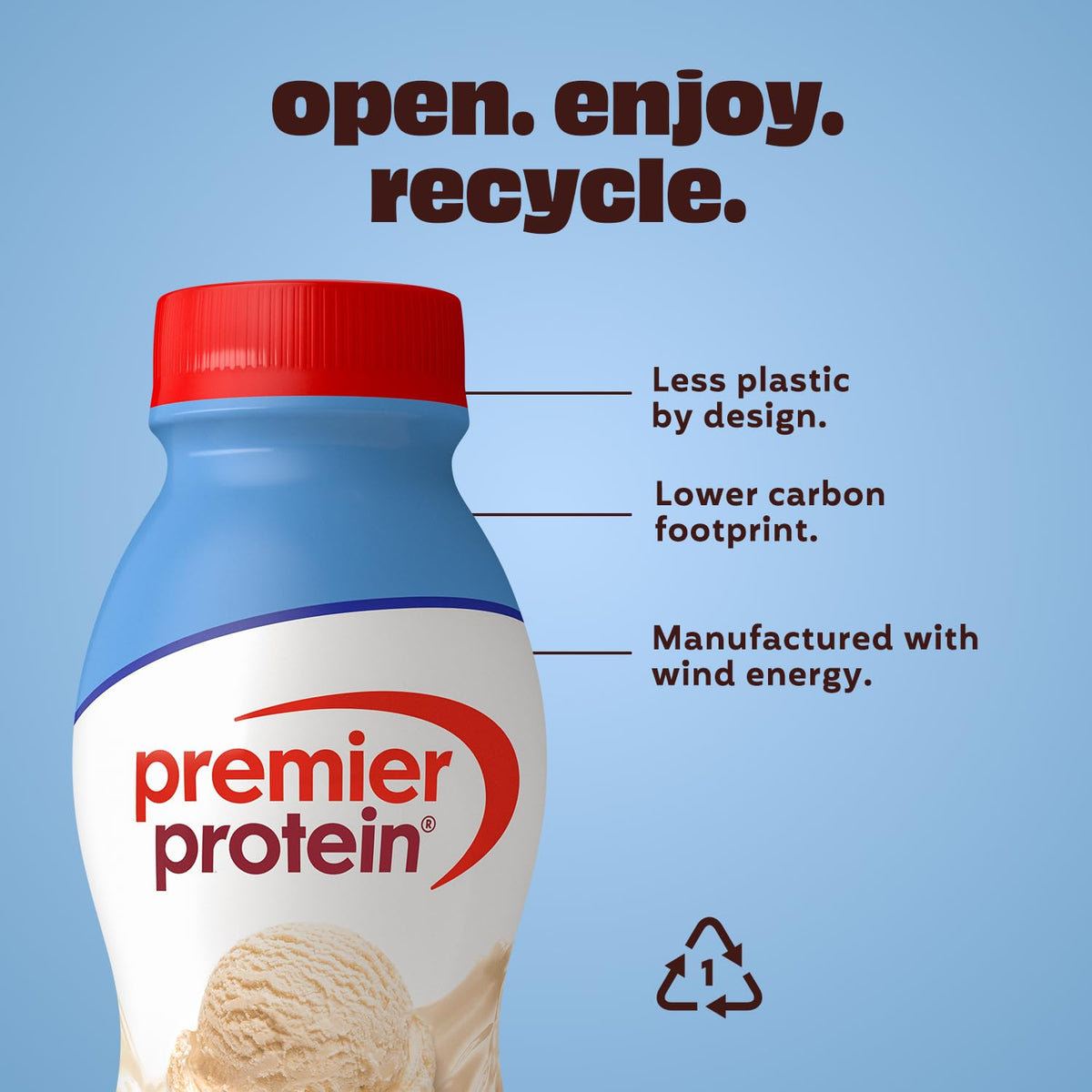Premier Protein 30g High Protein Shake, Vanilla, 12 Pack