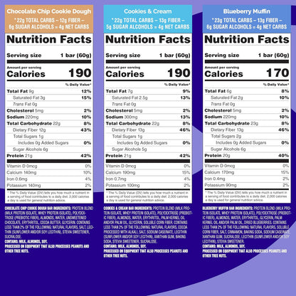 Quest Nutrition Ultimate Variety Pack Protein Bars, High Protein, 12 Count